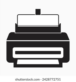 Printer vetor icon illustration eps