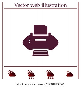 Printer web icon