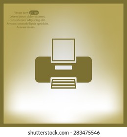 Printer web icon