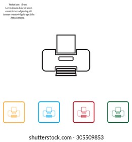 Printer web icon