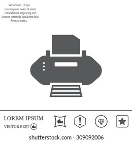 Printer web icon