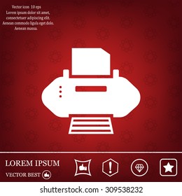 Printer web icon