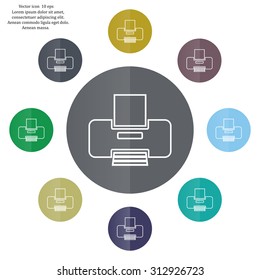 Printer web icon