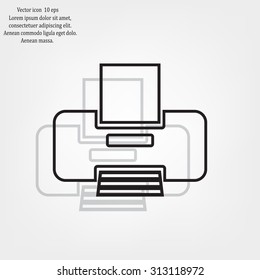 Printer web icon