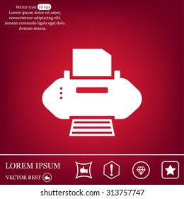Printer web icon