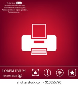 Printer web icon
