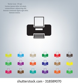 Printer web icon