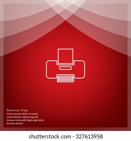 Printer web icon