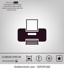 Printer web icon