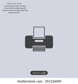 Printer web icon