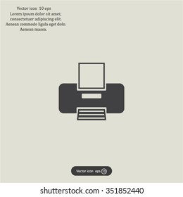 Printer web icon