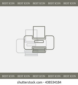 Printer web icon