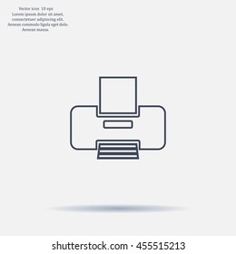Printer web icon