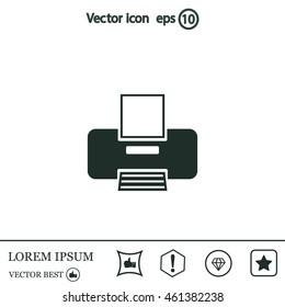 Printer web icon