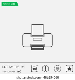 Printer web icon