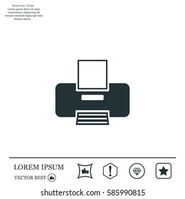 Printer web icon