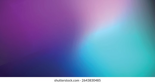 PrintHolo Lights. Vector Blue Purple Hologram Dreamy Background. Rainbow Iridescent Gradient. Minimalist Holographic Fluid Wallpaper. Neon Opalescent Banner. Modern Tech Music vector illustration