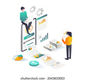 Drucken von Analysedaten auf Papier über Smartphone
