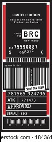 Printing with barcode messages for those interested in technology.