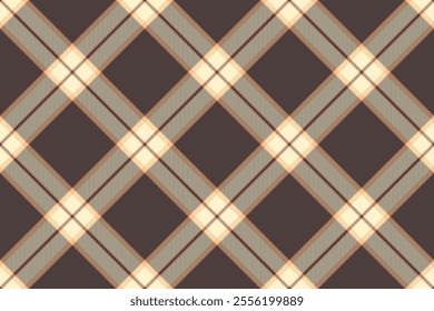 Printing check tartan textile, elegant seamless vector pattern. Daisy texture fabric background plaid in pastel and light colors palette.