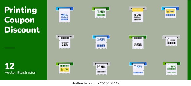 Printing Coupon Special Discount Barcode