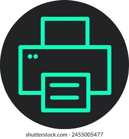 Printing icon.  Printing device sign.stock vector