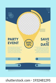 printing layout. minimalist flyer template design. event flyer design. Creative Modern Corporate Flyer Template