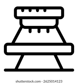 Máquina de impressão aplicando tinta em papel para produção de alta qualidade em tipografia