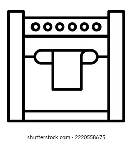 Printing Machine Icon Vector Image. Can Also Be Used For Web Apps, Mobile Apps And Print Media.