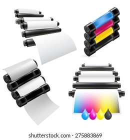 Printing machine set