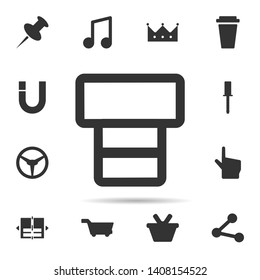 printing paper icon. Universal set of web for website design and development, app development