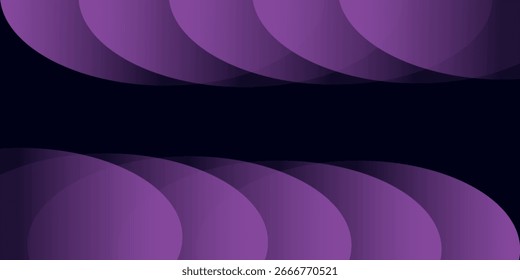 PrintLuxury dark purple gradient background design. Dynamic shapes composition.