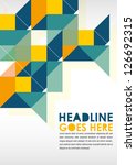 Print/Poster Design Template. Layout Design/Background
