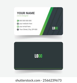 Print-Ready Business Card Design Template