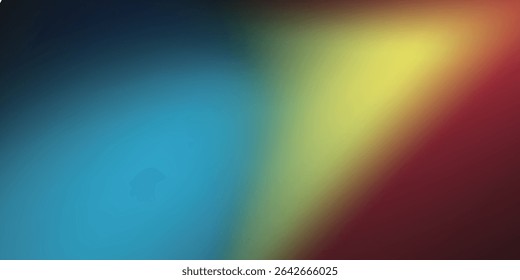 PrintSmooth and blurry colorful gradient mesh background. Modern bright rainbow colors. Easy editable soft colored vector banner template. Premium quality vector eps10
