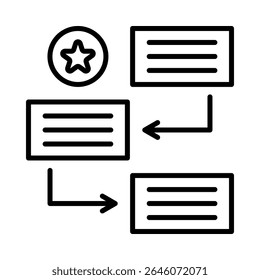 Prioritization Icon Element for Design