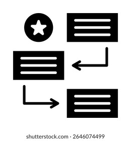 Prioritization Icon Element for Design