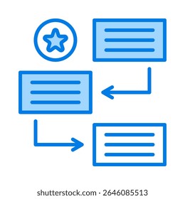 Prioritization Icon Element for Design