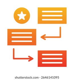 Prioritization Icon Element for Design
