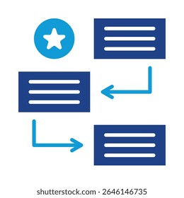 Prioritization Icon Element for Design