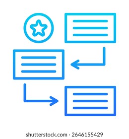 Prioritization Icon Element for Design