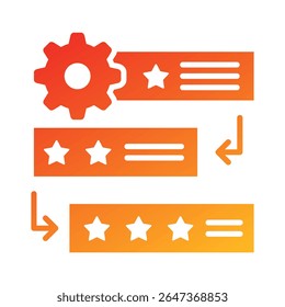 Prioritization Icon Element for Design