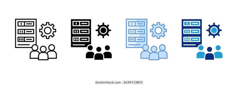 Prioritization Icon Set Multiple Style Collection