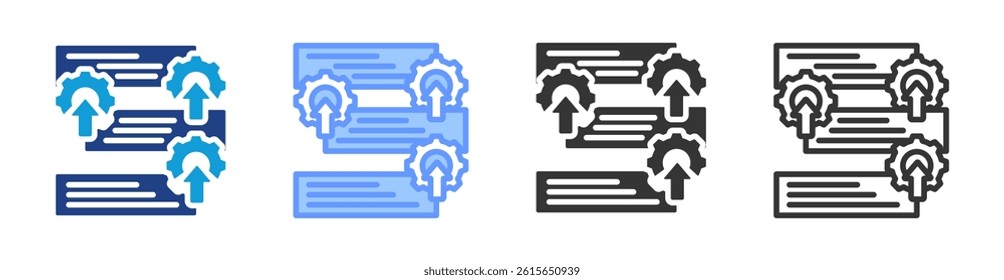 Prioritize icon set multiple style collection