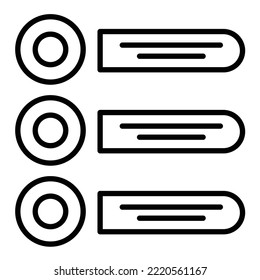 Prioritize icon vector image. Can also be used for web apps, mobile apps and print media.