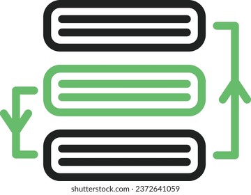 Prioritize icon vector image. Suitable for mobile application web application and print media.