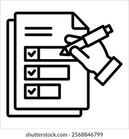 Prioritize Tasks Icon Element For Design
