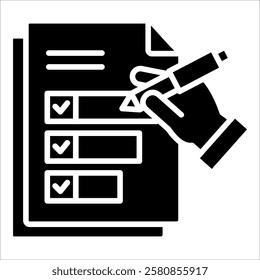 Prioritize Tasks Icon Element For Design