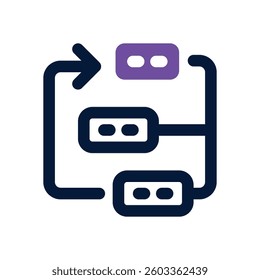 priority dual tone icon. Sleek and modern vector icon for websites, mobile apps, marketing materials, and corporate design. Fully scalable and ready to use.
