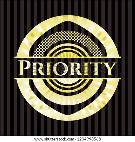 Priority gold badge